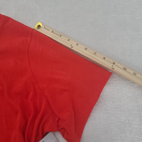 Disney Minnie Mouse ladies blouse red Size XL - Picture 6 of 10